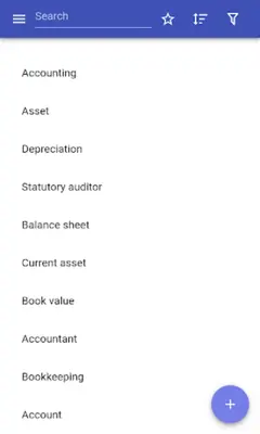 Accounting terms android App screenshot 14