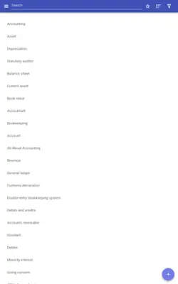 Accounting terms android App screenshot 4
