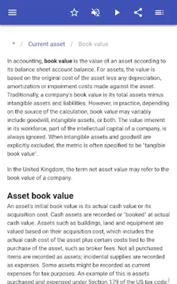 Accounting terms android App screenshot 7